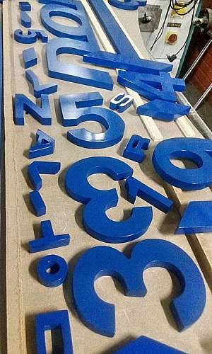 Letra caixa ACM Letra caixa ACM