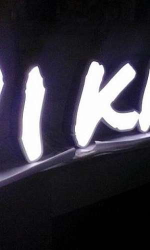 Letra caixa com LED Letra caixa com LED