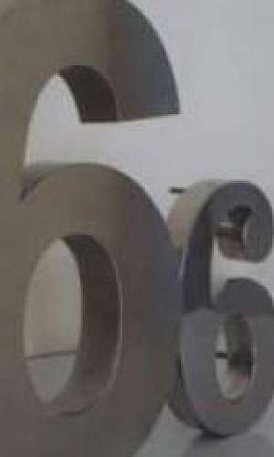 Letra caixa inox Letra caixa inox