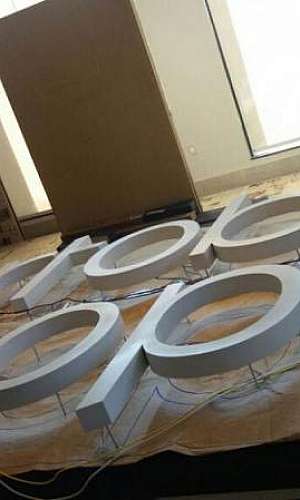 Letra caixa PVC Letra caixa PVC