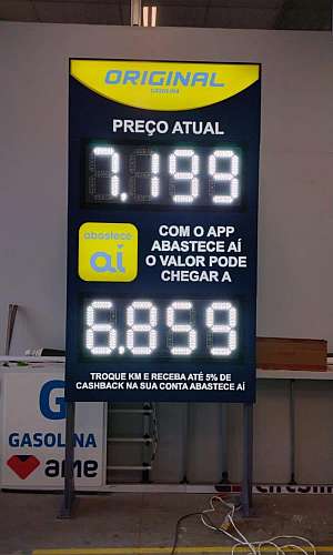 painel de preços digital painel de preços digital