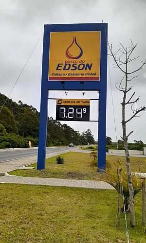 placa de preço posto de combustível placa de preço posto de combustível