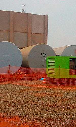 Tanque de combustível para gerador Tanque de combustível para gerador