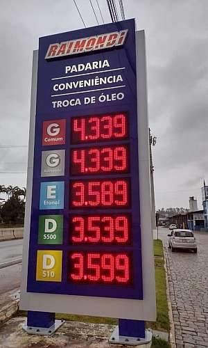 totem posto de combustível totem posto de combustível