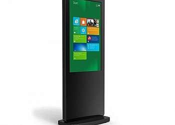 Totem publicitário luminoso Totem publicitário luminoso